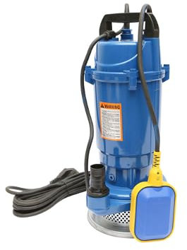 Pompa sommersa per acque sporche drenaggio con galleggiante 550W, 133L/min, profondità 20m, 220V