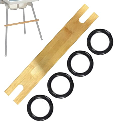 Reposapiés Para Trona De Madera Ajustable Antideslizante Ergonómico | Reposapiés De Silla Antideslizante Ergonómico Portátil Para Trona De Comedor En Casa, Asiento Infantil, Comer Infantil,