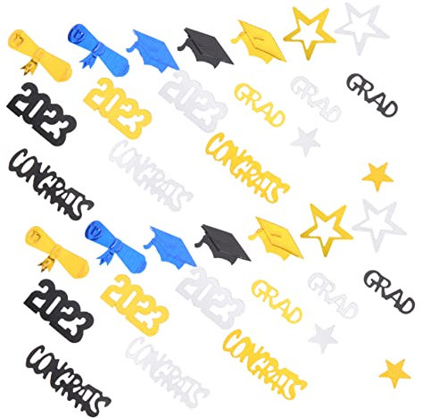 TOPPERFUN Laurea Per Decorazioni Da Decorativi Per Feste Laurea Usati Come Riempitivo Per Palloncini e Scatole Regalo