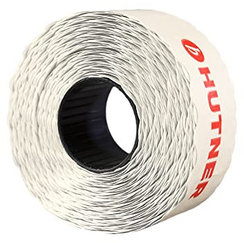 30 Rollen Preisetiketten 26x16 weiss Tiefkühl | 33.000 Etiketten | Preisauszeichner Etiketten | Auszeichner Etiketten | HUTNER