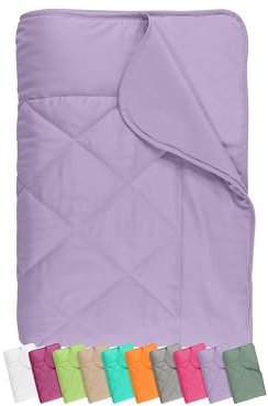 npluseins Piumone leggero in microfibra – Öko-Tex Standard 100 – Dimensioni ca. 135 cm x 200 cm 732.932, lilla