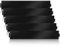 Sonnewelt Rasenkante Metall Beetumrandungen Rasenkante Verzinkt Blumenbeet Umrandung Rasenkantenblech 5m 10m 15m 20m 25m 30m 35m 40m 45m 50m Mähkante Palisade, Schwarz (Länge 5m - Höhe 18cm)