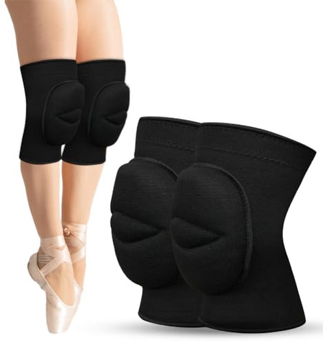 flintronic Volleyball Knieschoner, 1 Paar Knieschoner Tanzen Volleyball, Knieschützer Dicker Schwamm, Verdickung Anti-Kollision Knie Schoner Unisex für Tanzen Basketball Tennis Yoga MTB Sport-M/L