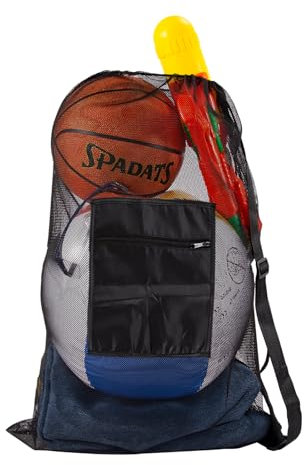 CFHOOAY Schwimmtasche,Schwimmen Netztasche Netzbeutel,Schwimmbeutel Mesh Bag,Schwimmnetz Swimming Bag Mesh Tasche Schwimmen für Strand Pool Fußball Basketball Ausrüstung Yoga Spielzeug Wäsche.