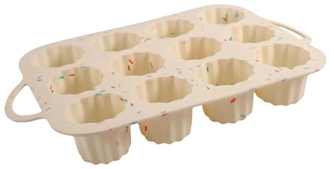 Gacqpli silikonbakform – livsmedelssäker non-stick baktillbehör tillverkare, silikon muffinsformar för bakning, för födelsedag halloween jul frukost chokladkaka bröd kex dessert