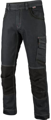 WüRTH MODYF Jeans de Travail Cordura Sagittarius Denim Noir - Taille 42