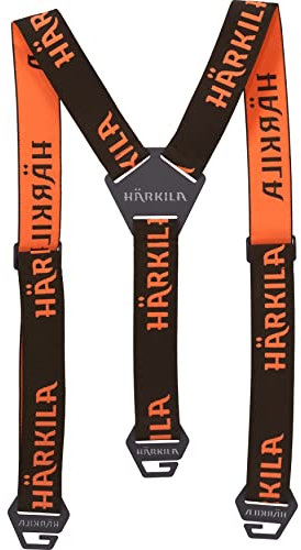 Härkila | Wildboar Pro Tech braces | Professionelle Jagd Kleidung & Jagd Zubehör für Herren & Damen | Skandinavische Qualität Made to Last | Brown/Orange blaze, One size