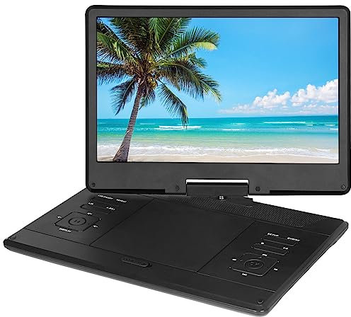 HD Mobile DVD Car Player Player Portable Reproductor de DVD portátil de 14 pulgadas compatible con reproducción de múltiples formatos