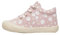 NATURINO Cocoon-Lauflernschuhe aus Veloursleder mit Margeriten-Print, Rosa 18