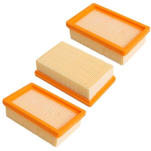 3 filtros para aspiradora Kärcher WD4 WD5 WD6 MV4 MV5 MV6 Karcher 2.863-005.0
