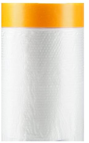 JRSHIRLEYLTD 4 rollos de película de pintura autoadhesiva, 4 tamaños, cinta adhesiva para pintura, protección de muebles, protección del suelo