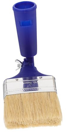 SHINEOFI Pennello Pagaia in Angolato Per Rifiniture Dettagli e Pittura Compatibile Vernice e Mordente