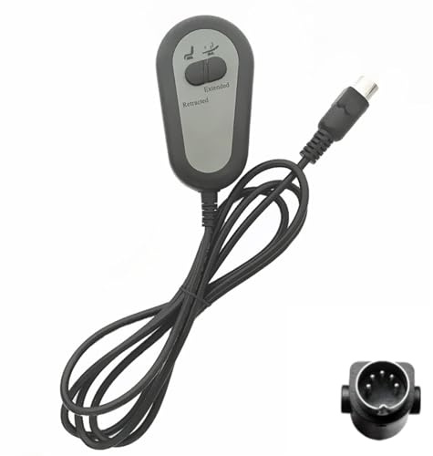 Frdhee 2 Button 5 Pin Remote Control for Recliner, Electric Recliner Chair Sofa Remote Control Hand Switch Controller Replacement