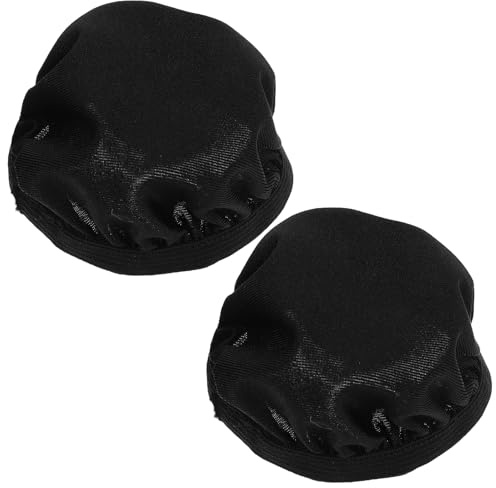FONDOTIN 2 pezzi Copri Cuffie Estensibili in Cotone Lavabili Protezione Antipolvere Riutilizzabile per Padiglioni Over Ear Fodere Auricolari Comfort e Traspiranti per Cuffie Audio