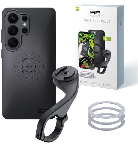 SP CONNECT Road Bike Bundle | SPC+ | kompatibel med Samsung S26 Ultra | Mobilhållare för landsvägscykel, mobilhållare, gadget
