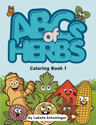 ABCs of Herbs: Coloring Book 1