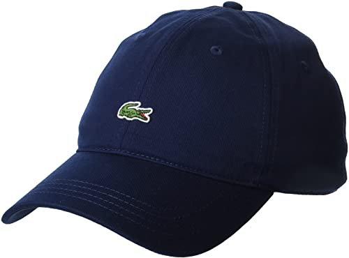Lacoste Herren Solid Mini Crop Cap, rot, Einheitsgröße