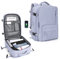 SZLX Borse da Cabina per Easyjet 45x36x20 Zaino da Viaggio Donna Ryanair 40x20x25 Bagaglio a Mano con porta usb zaino da viaggio aereo bagaglio a mano zaino per laptop Casual Daypack