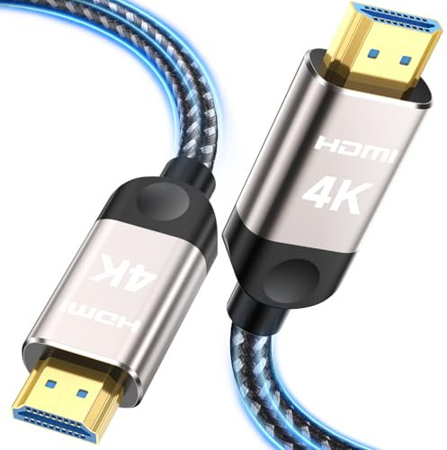Southlight Cable HDMI 20 m, 4K @ 60Hz, eARC, HDR10, 4:4:4|21:9, HDCP 2.2/2.3, Dolby, 3D, VRR, compatible con televisores, monitores, consolas de juegos, reproductor Blu-ray, Roku TV
