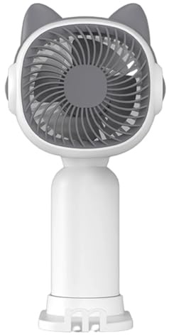 NHQZ Mini ventilatore portatile, ventilatore usb, ricaricabile tramite USB, a batteria, per casa, ufficio, camera da letto, viaggi e all’aperto
