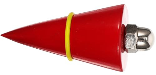 Alipis Martello a Filo Sospeso 300g in Piombo Solido Cavo 12m per Misurazioni Verticali in Edilizia Strumento di Misura per Falegnami Idraulici e Decoratori Controllo Colore Casuale