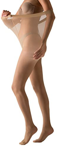 Gi&Gi Collant Femme Grande Taille Semi-Opaque 40 Deniers, Extensible, Nude, Marron, Violet, Beige, Noir, Blanc (FR/ES, Alpha/lettres, TG, TTG, Grande taille, Taille normale, NATUREL)