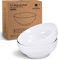Urban Lifestyle Ramen Set di 2 ciotole in porcellana Ø 20 cm, bianco caldo, volume di riempimento fino a 1200 ml, per ramen giapponese, pasta pho, insalate dessert.