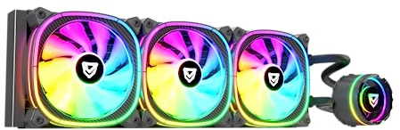 Nfortec Atria X refrigeración líquida CPU 360mm ARGB 240W compatible Intel AMD color negro