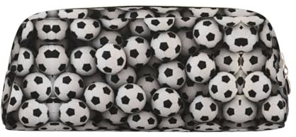 Federmäppchen mit Fußball-Meeresmotiv, Mehrzweck-Aufbewahrung für Schule, Büro und Reisen, gold, Einheitsgröße, Schulranzen