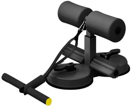 Navna Sit-Up-Assistent, Boden-Sit-Up-Bar mit Saugnäpfen, tragbares Sit-Up-Trainingsgerät für Bauchtraining, tragbares Sit-Up-Werkzeug für Fitness, Bauchtraining