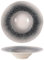 Assiettes rondes de 6 pièces EMA, Plat de présentation creuses pour soupe, pâtes et desserts en porcelaine décorée - diamètre 28 x Hauteur 6,8 cm