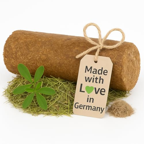 LAX Wiesenprodukte Bastones crujientes de alfalfa y heno + cáñamo para caballos, 3,25 kg (4 barras), bocadillos sin cereales ni melaza, alimentos complementarios saludables y delicias para caballos