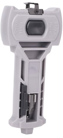 FTVOGUE Attrezzo per Mortasare Chiusura Porta, Struttura in Plastica per Incisioni e Cesellature Precise, Strumento di Installazione Portatile per Porte Spesse 1-3/8 o 1-3/4 Pollici, Ideale per