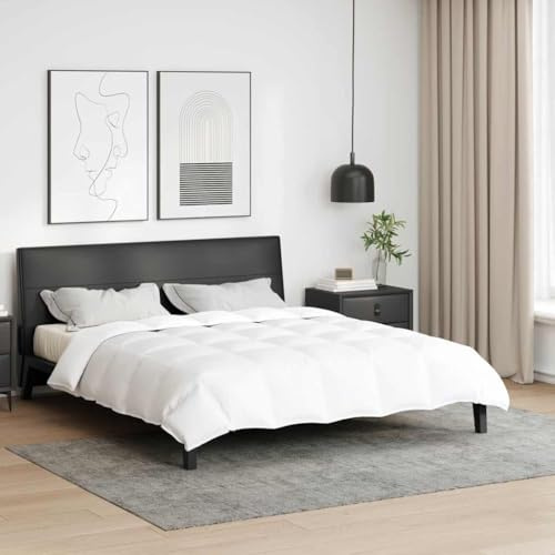 Générique Duvet d'été Simple Blanc 240 x 200 cm Plume,Maison & Jardin,Linge,Literie,Dessus-de-lit & couettes,Blanc,2.43 KG,42007631