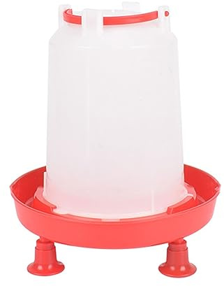 Recipiente automático de para Comida de Aves de Corral, Juego de Bebedero para Pollitos, para Patos, codornices, Palomas, Suministros de alimentación para Pollos, Suministros de riego