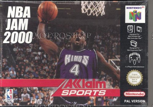 NBA JAM 2000 - Nintendo 64 - PAL