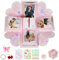 Hbsite Überraschungsbox Foto Geschenkbox zum DIY Pop up Hochzeit Explosionsbox Jahrestag Bilderbox-Rosa