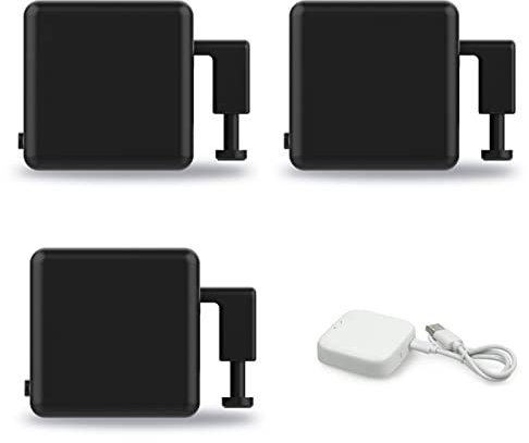 3 Stück Smart Switch Toggle, Smart Bluetooth Fingerbot Button Pusher, Bluetooth Smart Switch Button Push Rod, Kompatibel mit Smart Life App für Tuya BLE Hub für Alexa, Google Home und Timer-Steuerung