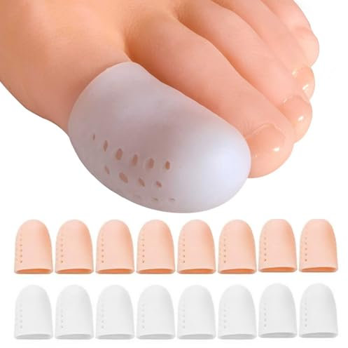 Lot de 16 protection du gros orteil adaptable, protège-oignons et protège-callosités