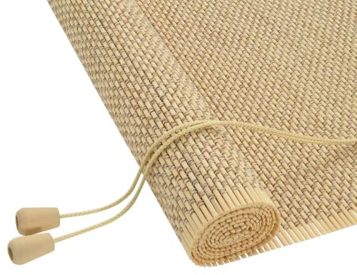 vidaXL Estor Enrollable Natural 70 x 220 cm Bambú