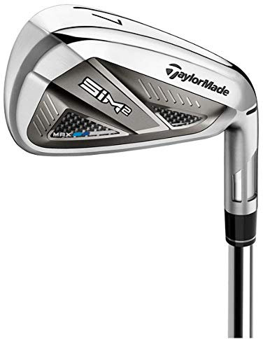 TaylorMade SIM 2 Max Wedge Mens Left Hand Graphite Regular Sand Wedge, Steel