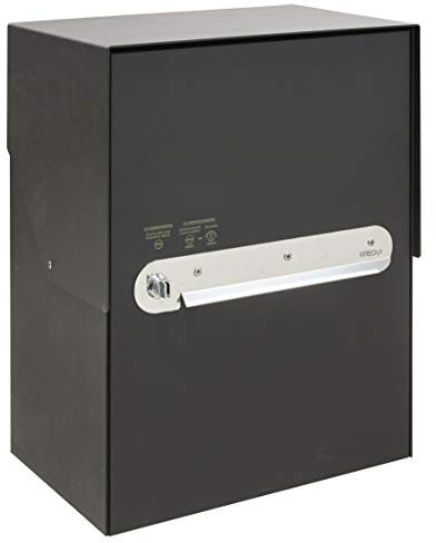 Arregui Bigpack EP2004 Individual de Acero para Paquetería Grande | Buzón para Paquetes | 46 x 35,5 x y 23,5 cm | Negro