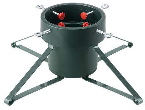 Trendi Christmas Tree Stand/Fits Trees Up To 2.5M Tall & 14.5CM Diameter/Holds 2.8L of Water / 57cm x 57cm x 21.5cm (Green)