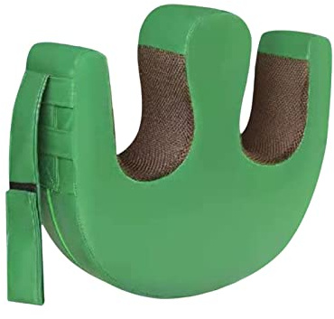 FashionCha Dispositivo di Rotazione Cuscino a U per Posizionamento Ausilio Supporto Laterale con Spugna Elastica Adatto per La Cura di Pazienti Allet, verde, Taglia unica bambino