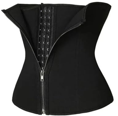 KKXXYQFC Damgördel Damer Shapewear Korsett Gördel Midjebälte Minska midjebälte Dam Bekväm midja Chinchers Andas magbälte för viktminskning Magkontroll(XL) Svart
