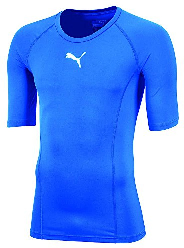 PUMA Liga Baselayer sous-vêtement Fonctionnel Enfant Electrique Bleu Lemonade FR : Taille Unique (Taille Fabricant : 140)