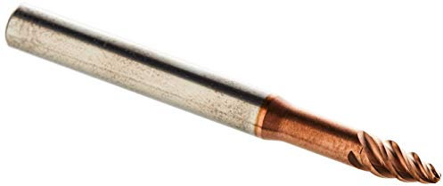 Karnasch 306276050002520 Fresa De Metal Duro Macizo Con Forma De Barril Para Acabados Altamente Eficientes, 2.0Mm Diámetro De Corte, 20.0Mm Utilizando Longitud, 6.0Mm