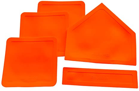 Eco Walker Baseball-Sockel, perfekt für Baseball, Teeball, Softball, Kickball, Kinder, Hinterhof, Übung und Schule (Orange)