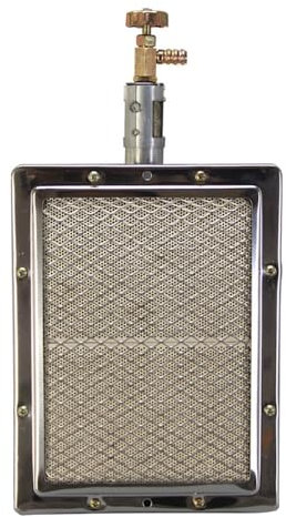 TopHomer Quemador de gas propano para barbacoa de 22 x 17 cm, accesorio de reparación de repuesto de elemento de calefacción de gas infrarrojo