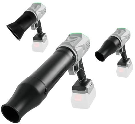 Soplador de hojas con batería para Makita, motor de 500.000 rpm, limpiador de polvo ligero con velocidad ajustable, flujo de aire de 215 km/h, soplador de hojas eléctrico para soplar nieve, secar